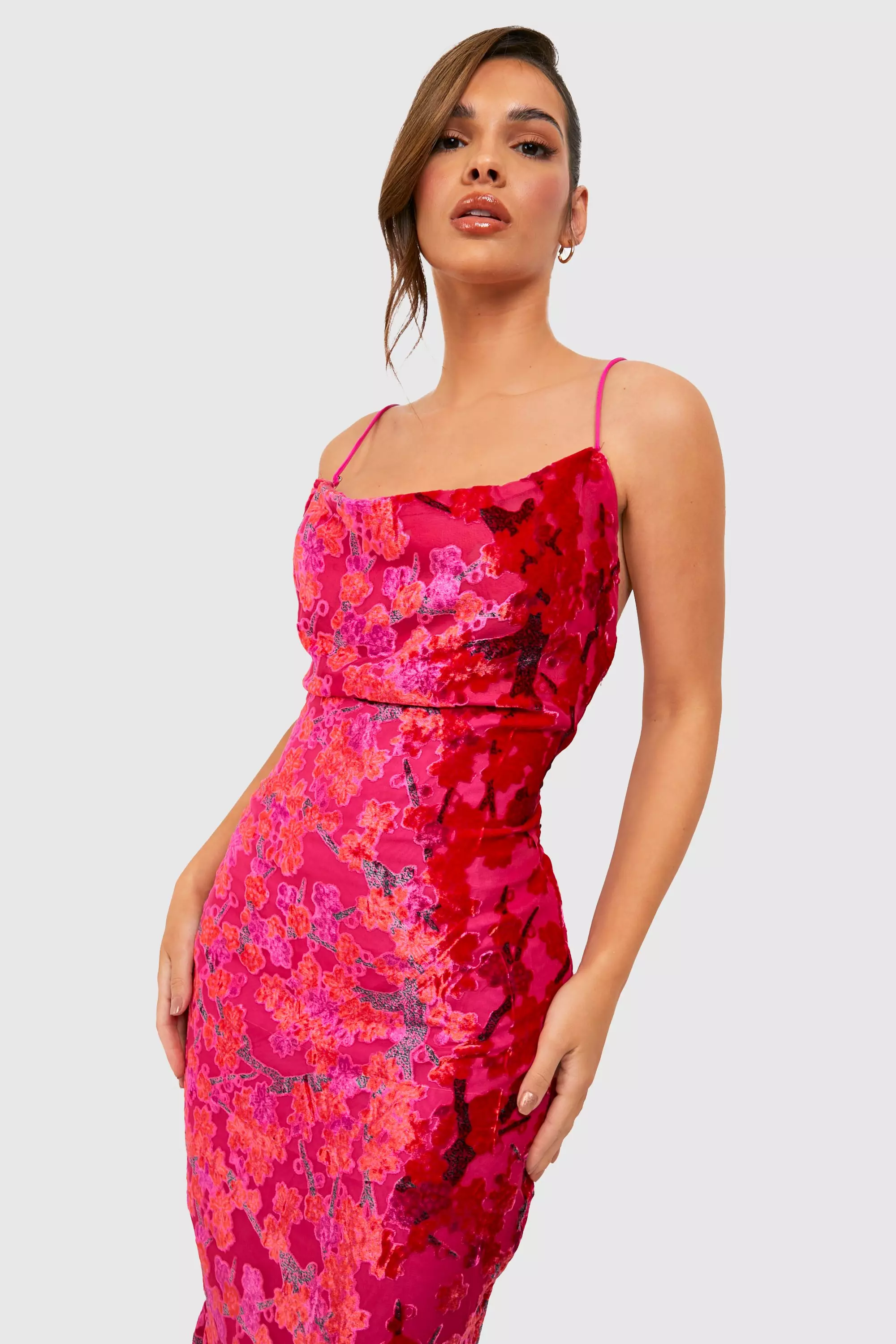Boohoo oriental dress hotsell